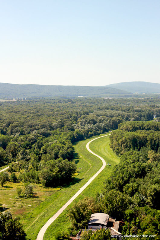 Walking Path from Bratislava to Vienna