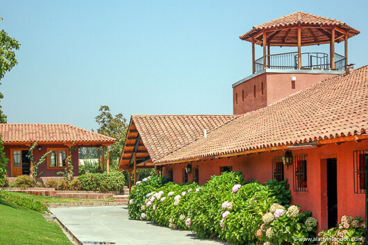 Aquitania winery while wine tasting in the Maipo Valley, Chile