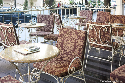 Cafe in Belgrade, Serbia