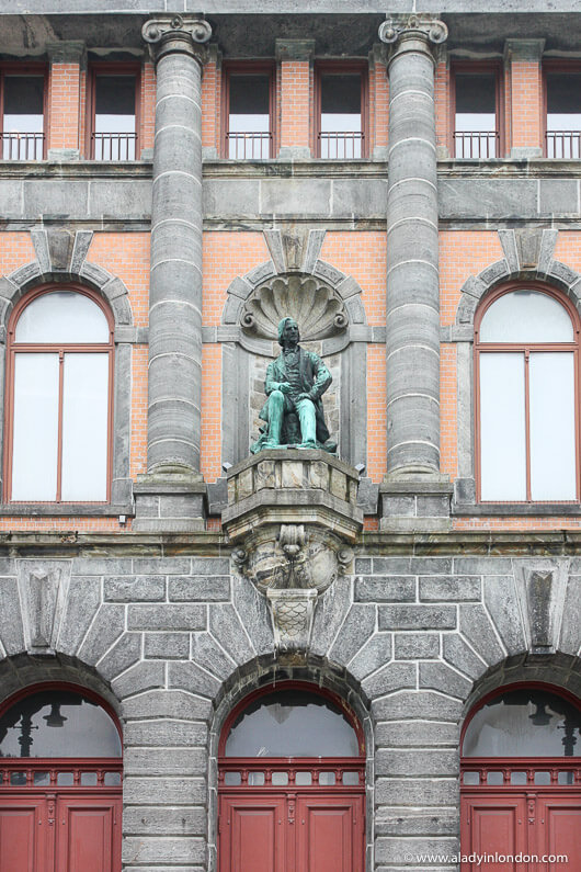 Historic building in Bergen, Norway