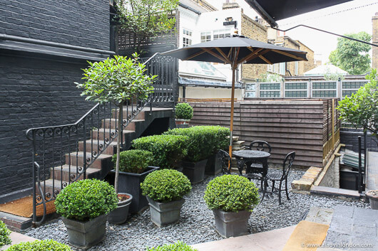 Garden at Blakes Hotel in London
