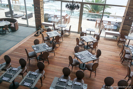 Restaurant in the Avala Resort in Budva
