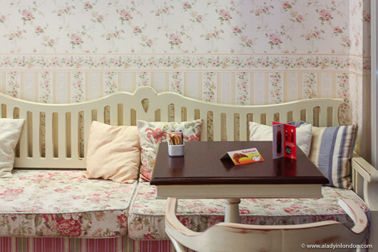Le Salon aux Fleurs cafe in Sofia, Bulgaria