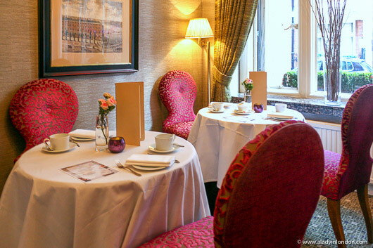 Restaurant at The Capital Hotel in London