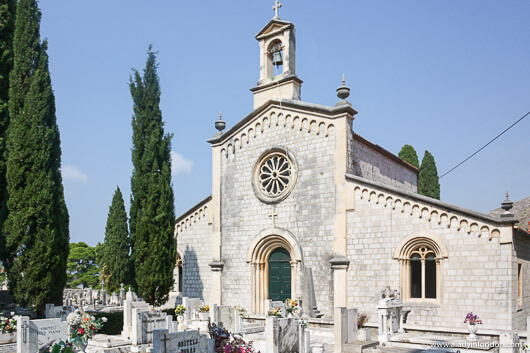 Dubrovnik church cemetery