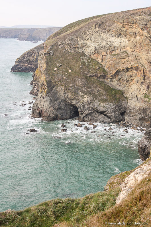 Cornwall coast, England