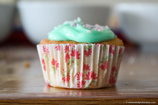 Cupcake in Cornwall, England
