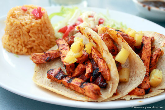 Tacos at Taco Diner in Dallas