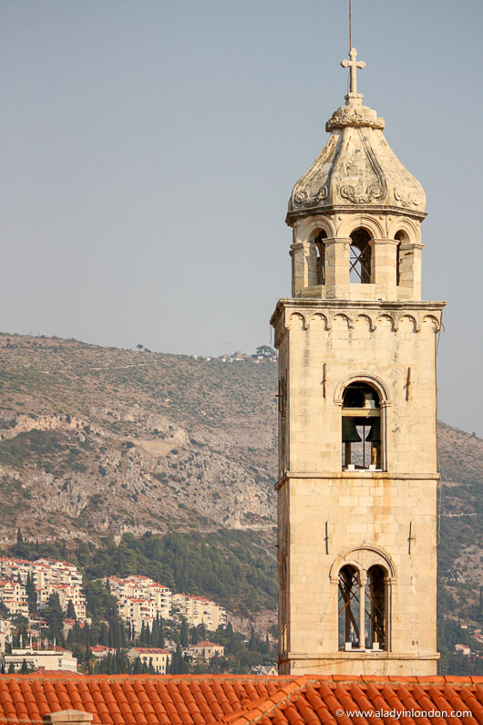 Church Spire in Dubrovnik