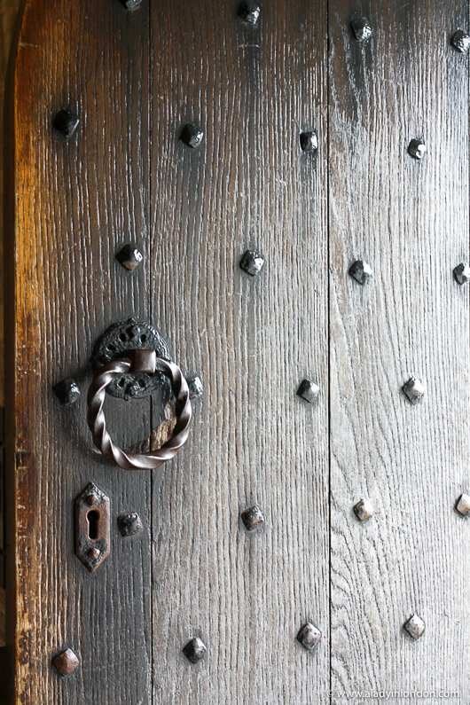 Door in Edinburgh Castle