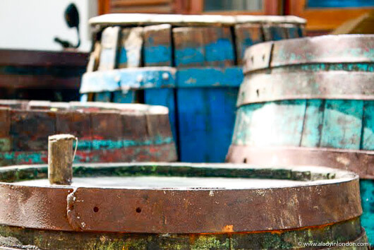 Barrels in Galle, Sri Lanka