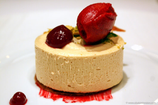 Dessert at The Grill at The Dorchester in London