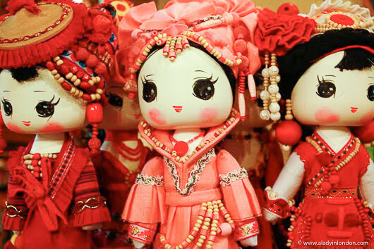 Dolls at Ben Thanh Market, Ho Chi Minh City