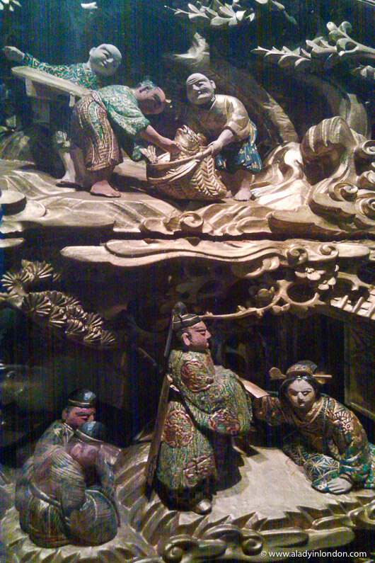 Asian figurines at the Horniman Museum in London