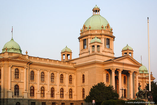 National Assembly of the Republic of Serbia in Belgrade