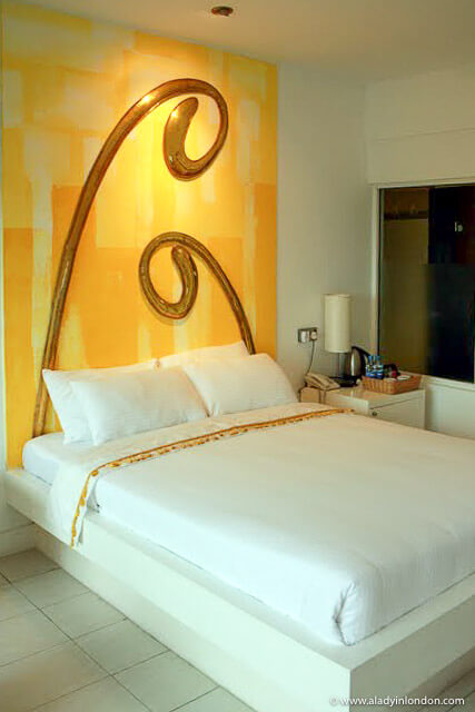 Room at The Theva Residency hotel in Kandy, Sri Lanka