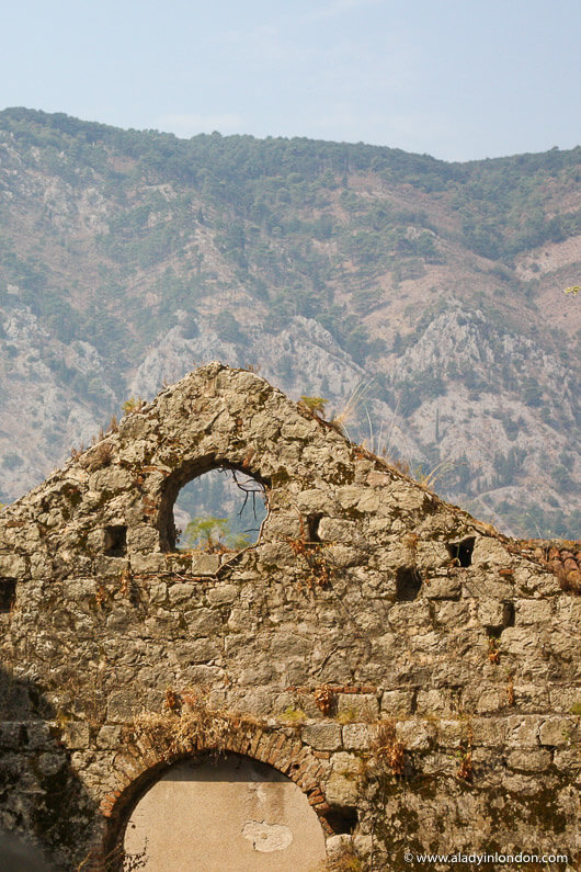 Old building in Kotor, Montenegro