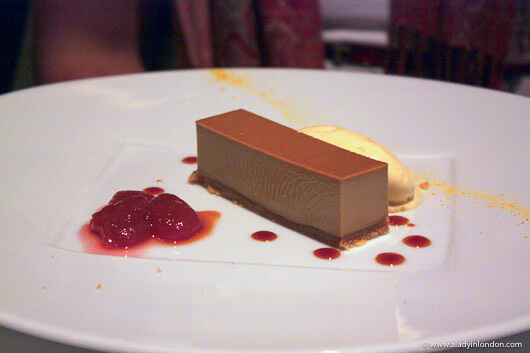 Dessert at The Ledbury in Notting Hill, London