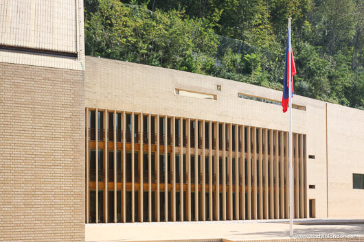 Parliament building in Liechtenstein