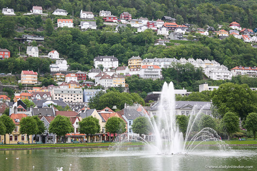 Lille Lungegardsvann, Bergen, Norway