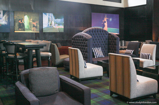 Bar at the Malmaison Hotel in Oxford, England