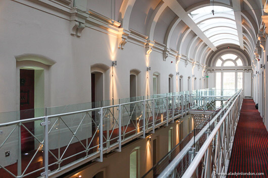 Prison wing in the Malmaison Hotel in Oxford