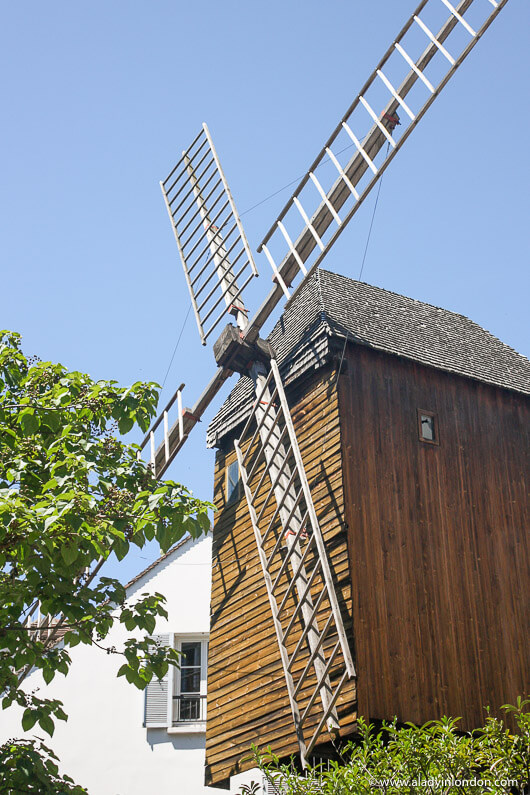 Windmill in Montmartre, Paris
