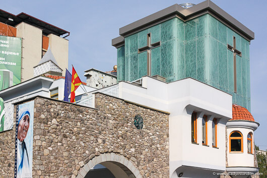 Mother Teresa Memorial House in Skopje, North Macedonia