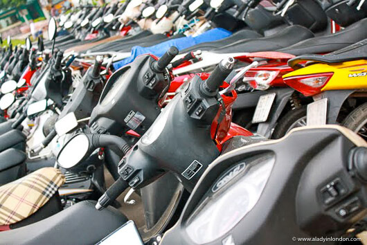 Ho Chi Minh City motorcycles