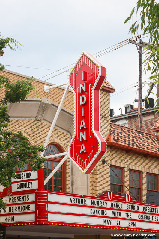 Movie theater in Bloomington, Indiana