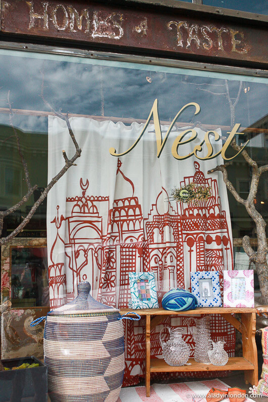 Nest shop in Pacific Heights in San Francisco, California