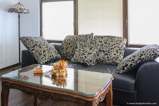 Hotel room in Ohrid, North Macedonia
