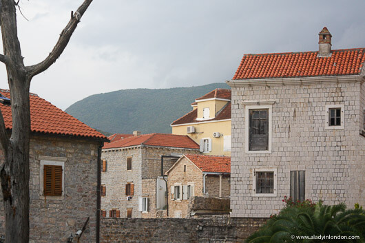 Budva old town in Montenegro