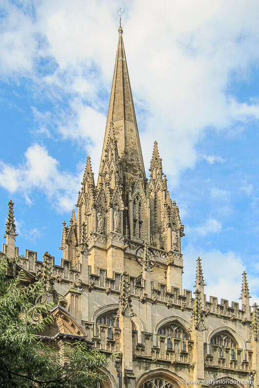 Historic building at the University of Oxford, England