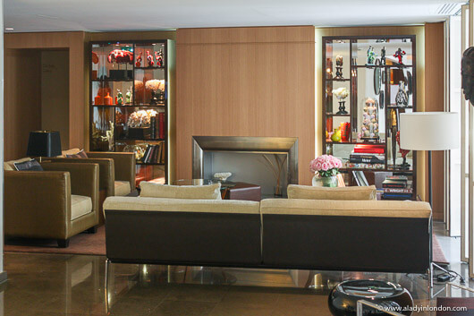 Lobby of a hotel on the Right Bank, Paris