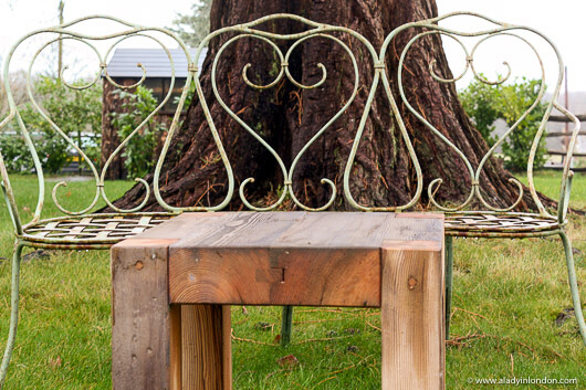 Garden chairs at The Pig, New Forest