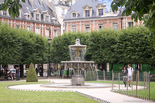 Place des Vosges in Paris