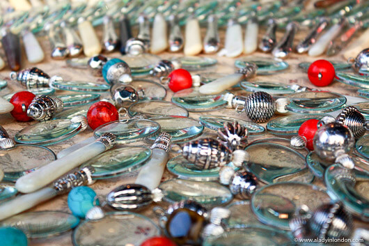 Magnifying glasses at Portobello Market