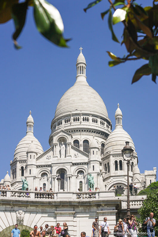 Sacre Coeur in Paris, France