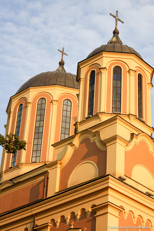 Orthodox cathedral in Sarajevo, Bosnia