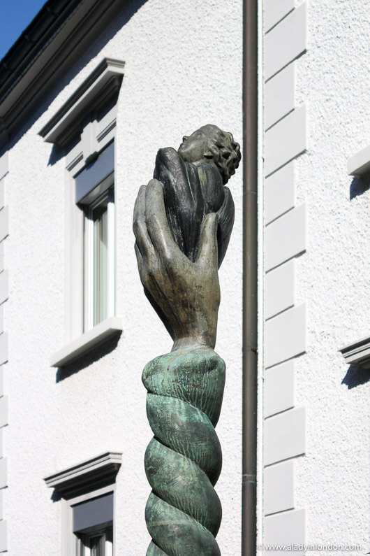 Sculpture in Vaduz, Liechtenstein