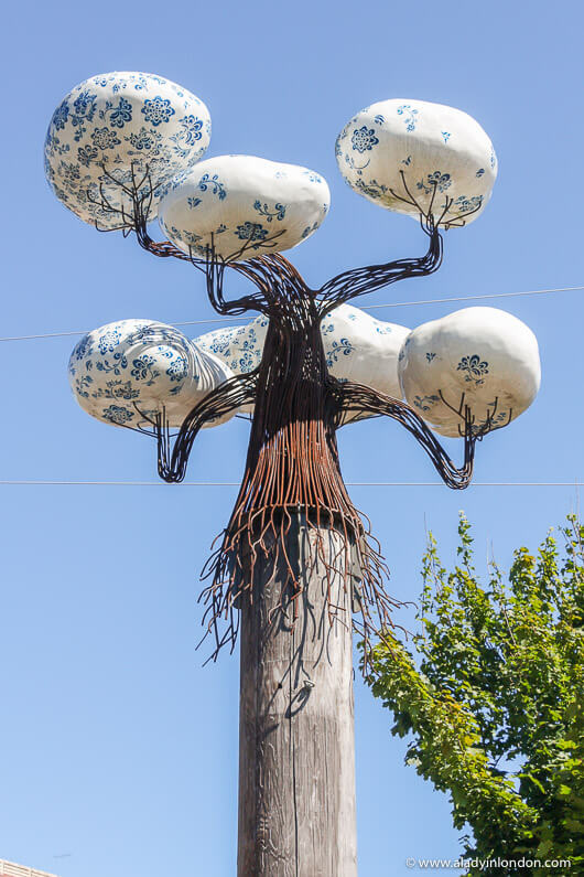 Sculpture in Ballard, Seattle