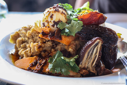 Lunch at a restaurant in Capitol Hill, Seattle, Washington