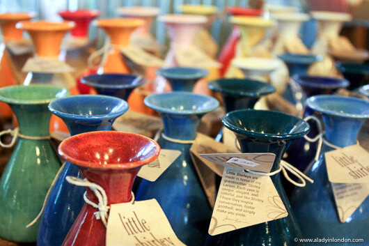 Goods for sale at a shop in Melrose Market in the Capital Hill neighborhood in Seattle