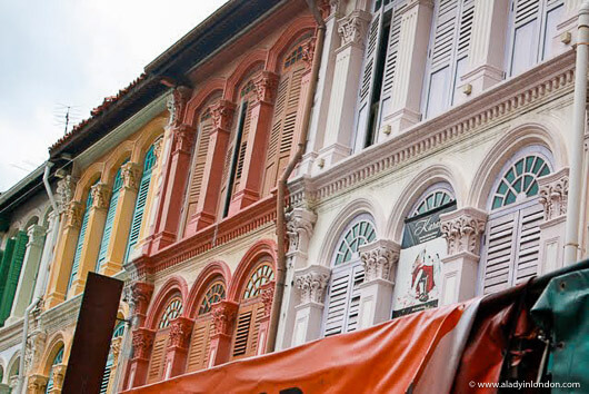 Buildings in Chinatown, Singapore