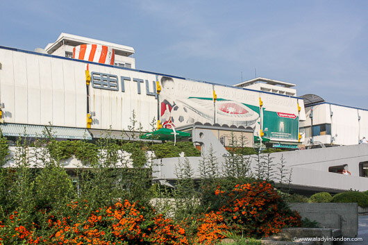 Shopping mall in Skopje, North Macedonia