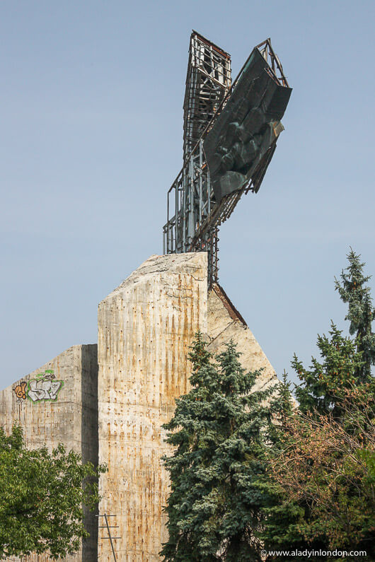 Sculpture in Sofia, Bulgaria