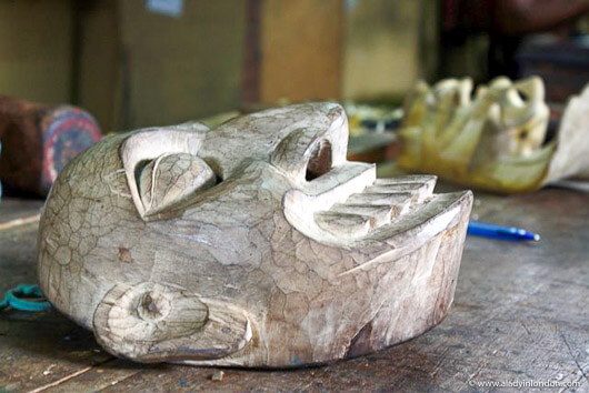 Workshop at the Ariyapala Masks Museum, Sri Lanka