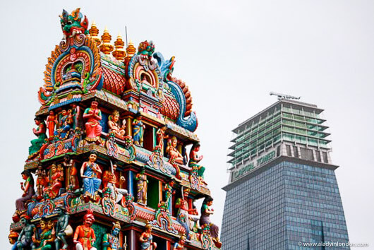 Sri Mariamman Temple in Singapore