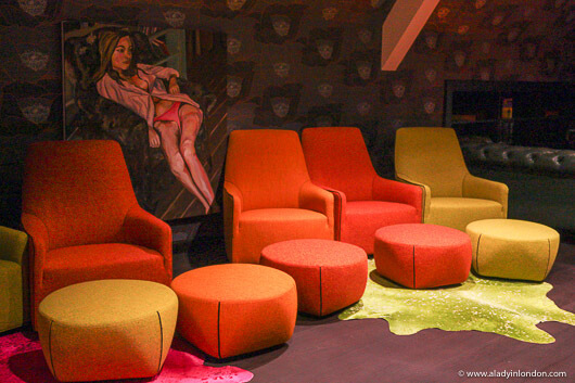 Game room in the Waldorf Astoria Syon Park